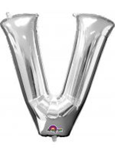 Picture of SILVER LETTER  V 16 INCH